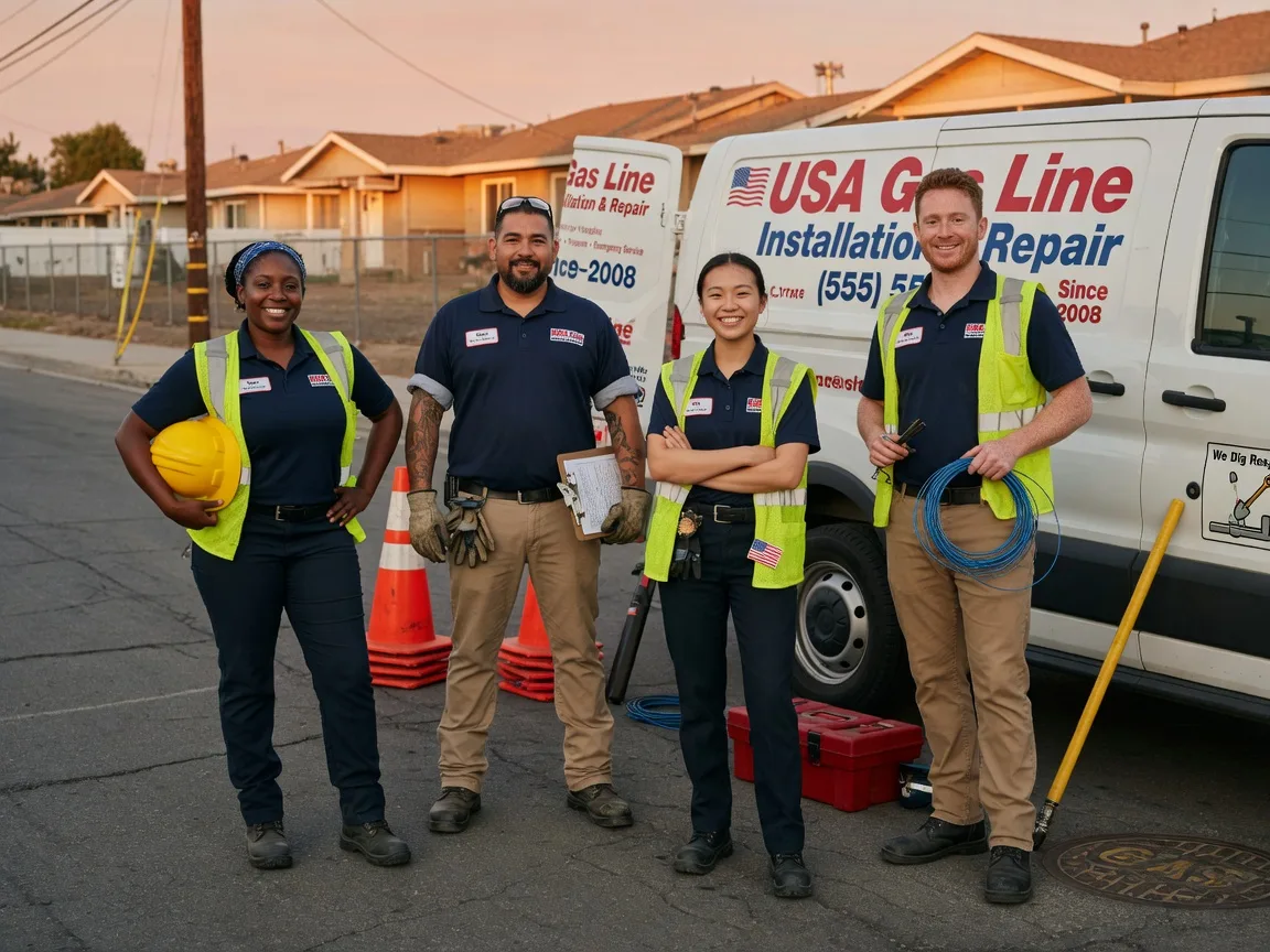 Gas Line Installation company in Covington, OK